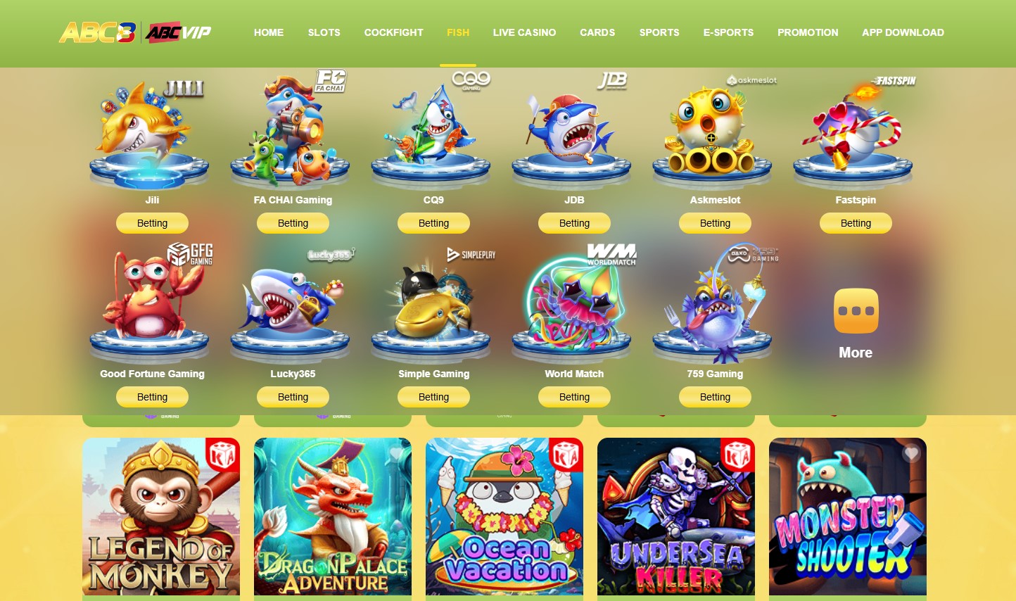 ABCVIP Fish Shooting – An Addictive Arcade Game for New and Seasoned Players
